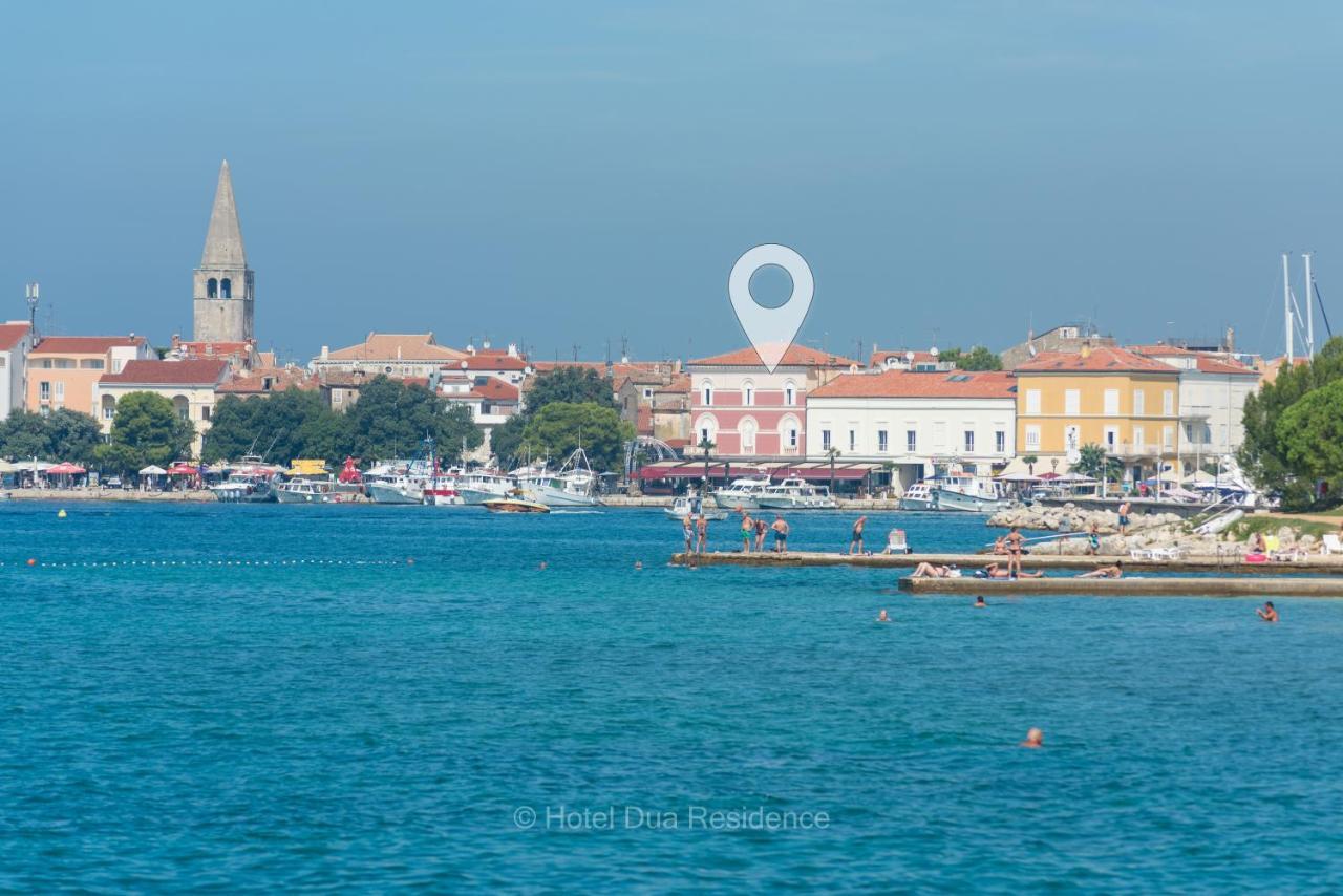 Hotel Dua Residence Poreč Buitenkant foto